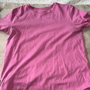 Pink lululemon shirt